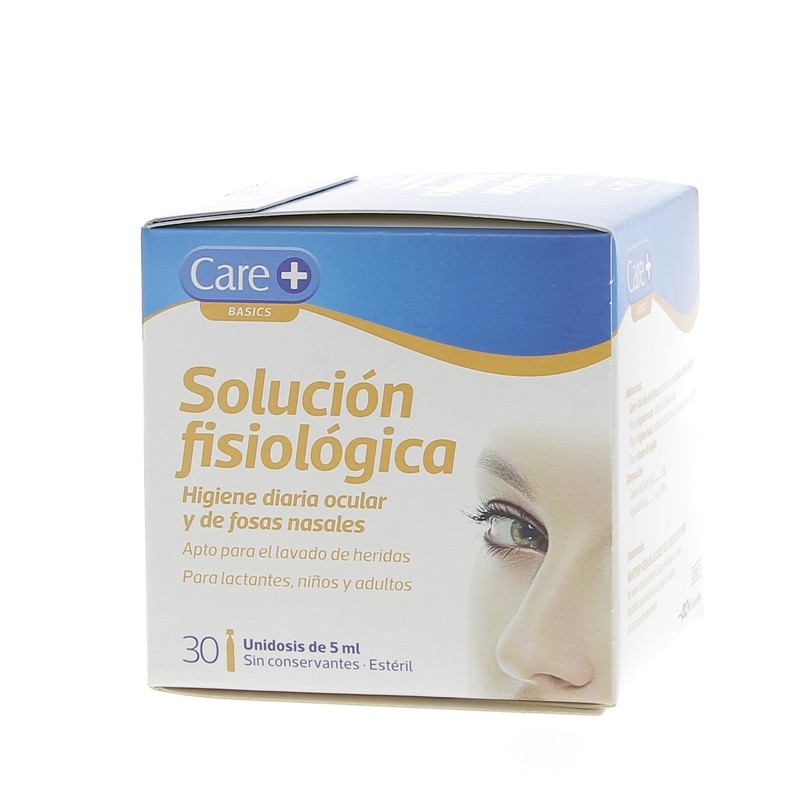 Care+ solución fisiológica 5ml - 30uds