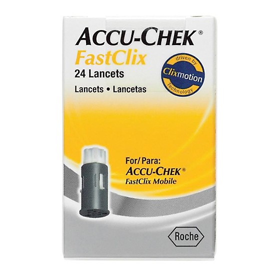 ACCU-CHEK FASTCLIX  24 LANCETAS    ROCHE