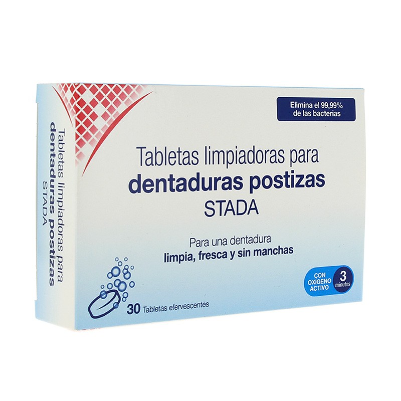 TABLETAS LIMP DENT POSTIZA STADA 30 UDS