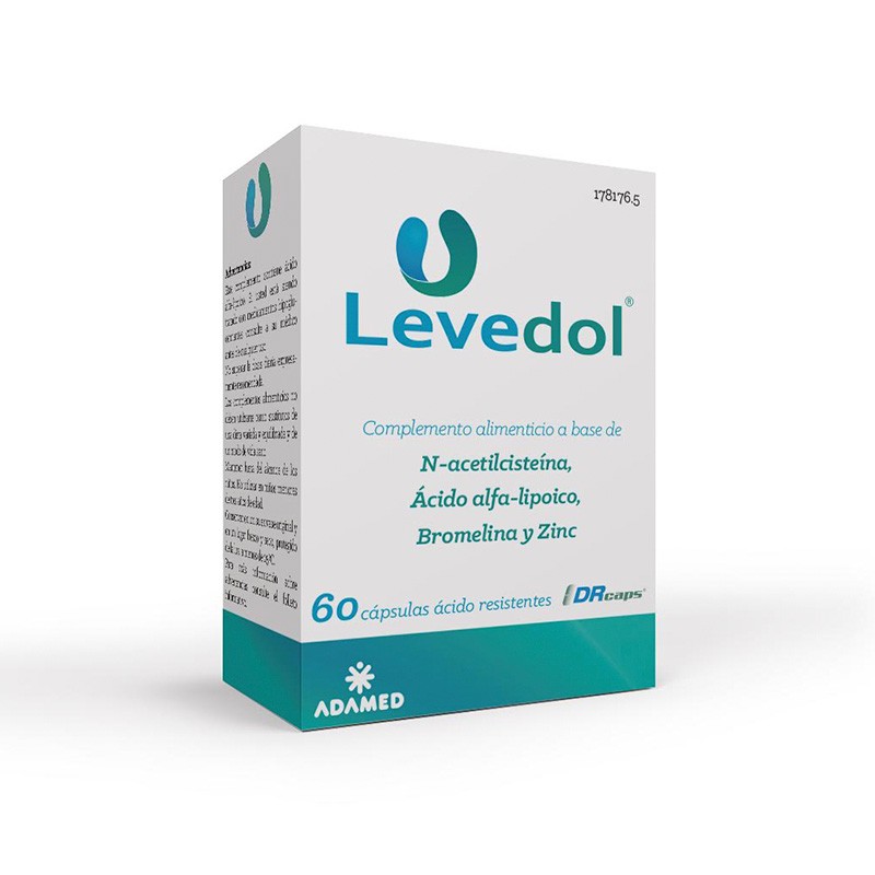 LEVEDOL 60 CAPSULAS ACIDO RESISTENTES