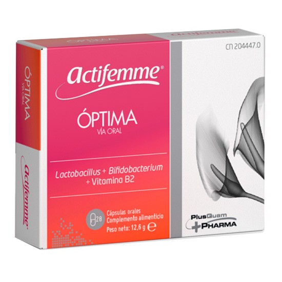 Actifemme optima 28 cápsulas